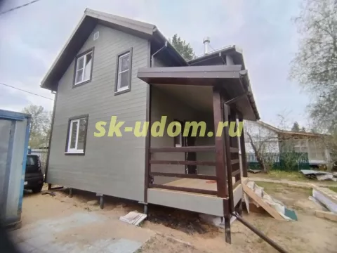 Строительство каркасного дома в СНТ Сокол-3 Истринского района Московской области