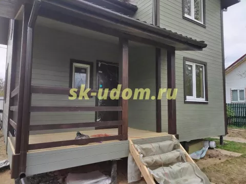 Строительство каркасного дома в СНТ Сокол-3 Истринского района Московской области