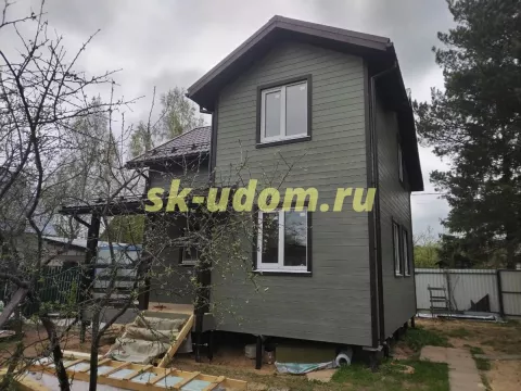 Строительство каркасного дома в СНТ Сокол-3 Истринского района Московской области