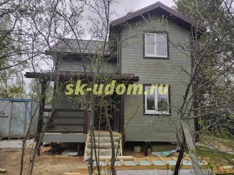 Строительство каркасного дома в СНТ Сокол-3 Истринского района Московской области