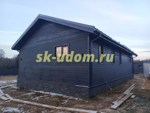 Строительство каркасного дома в к. п. Солнечная долина Калужской области