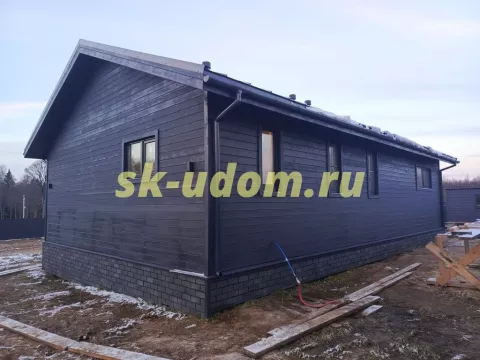 Строительство каркасного дома в к. п. Солнечная долина Калужской области
