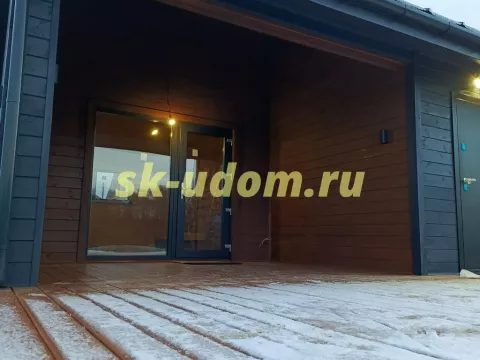 Строительство каркасного дома в к. п. Солнечная долина Калужской области