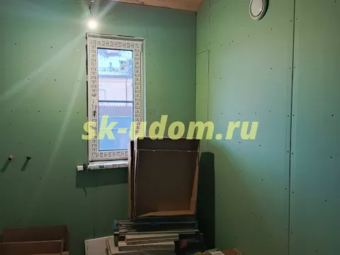 Строительство каркасного дома в к. п. Солнечная долина Калужской области