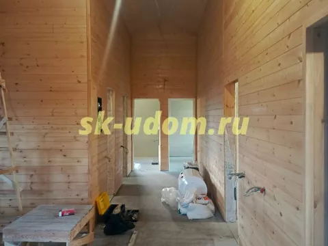 Строительство каркасного дома в к. п. Солнечная долина Калужской области
