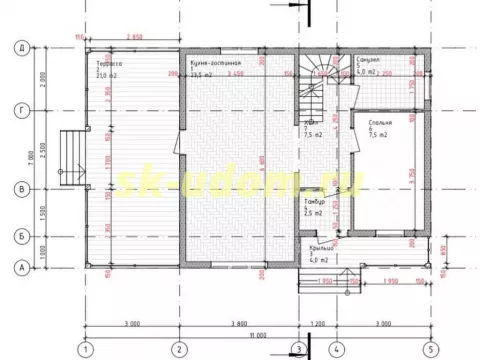 Строительство каркасного дома в г. Солнечногорск Московской области