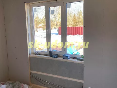 Строительство каркасного дома в г. Солнечногорск Московской области
