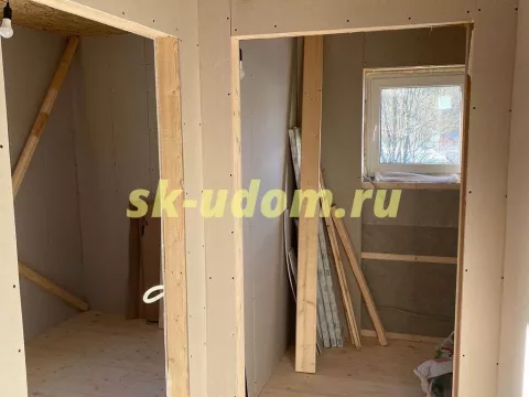 Строительство каркасного дома в г. Солнечногорск Московской области