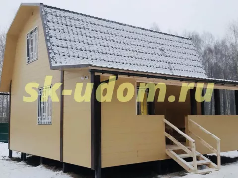Строительство каркасного дома для постоянного проживания в деревне Старое Перепечино Петушинского района Владимирской области