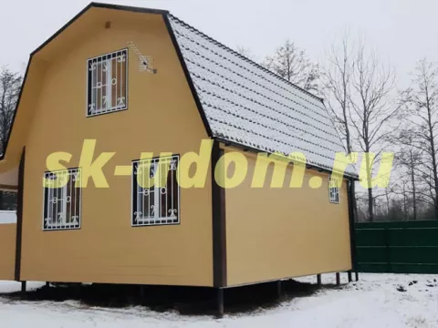 Строительство каркасного дома для постоянного проживания в деревне Старое Перепечино Петушинского района Владимирской области