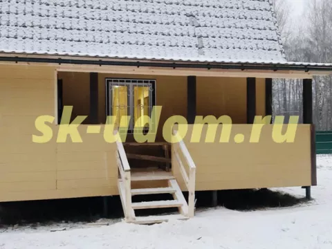 Строительство каркасного дома для постоянного проживания в деревне Старое Перепечино Петушинского района Владимирской области