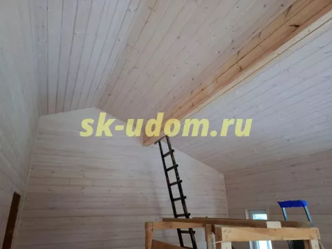 Строительство каркасного дома Барнхаус в СНТ Стекловолокно Владимирской области