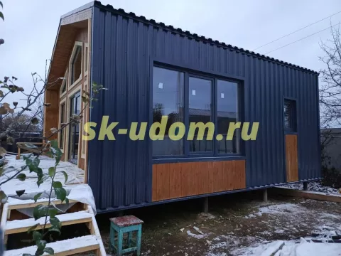 Строительство каркасного дома Барнхаус в СНТ Стекловолокно Владимирской области