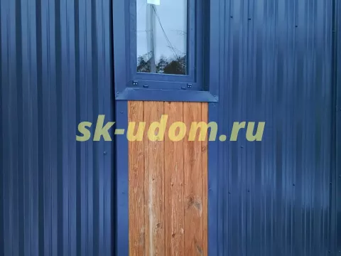 Строительство каркасного дома Барнхаус в СНТ Стекловолокно Владимирской области