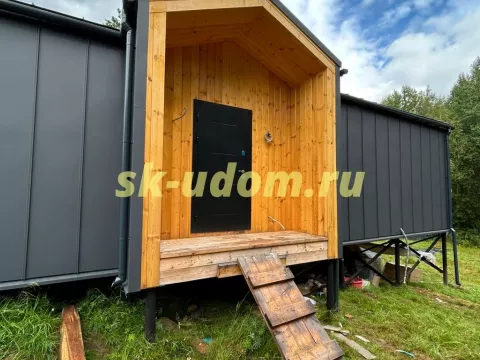 Строительство каркасного дома в СНТ Стройкерамика Ивановской области