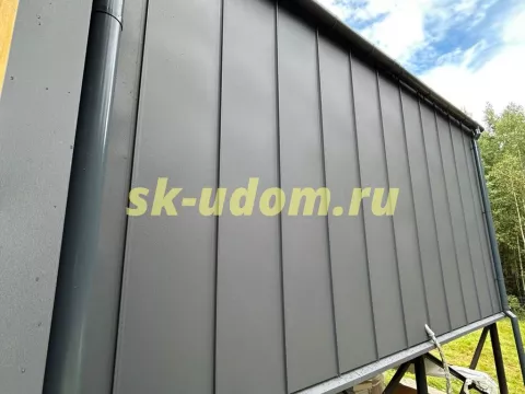 Строительство каркасного дома в СНТ Стройкерамика Ивановской области