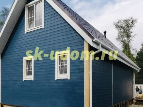 Строительство каркасного дома для постоянного проживания в деревне Стулово Ногинского района Московской области