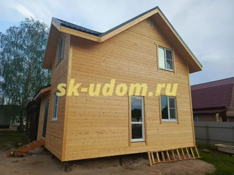 Строительство каркасного дома в г. Судогда Владимирской области