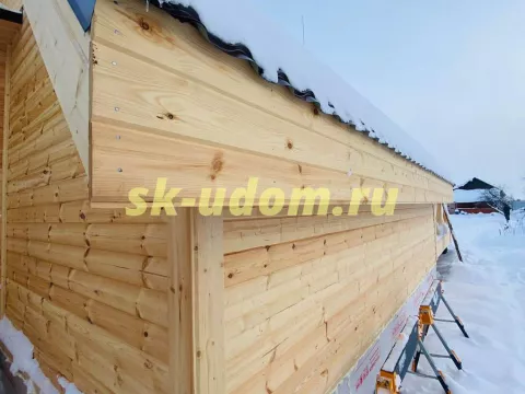Строительство каркасного дома А-фрейм в г. Суздаль Владимирской области