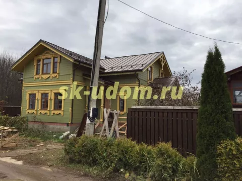 Строительство каркасного дома в псевдорусском стиле в г. Суздаль