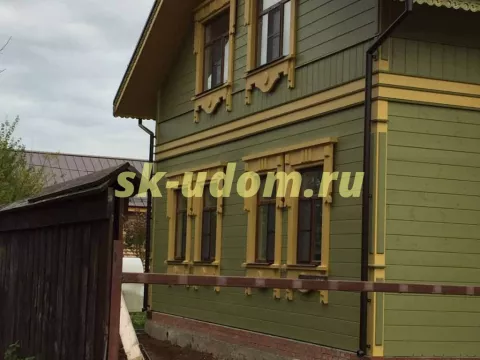Строительство каркасного дома в псевдорусском стиле в г. Суздаль