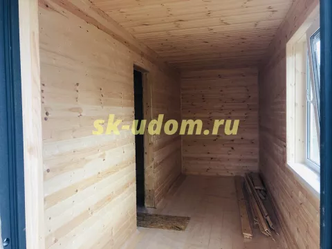 Строительство каркасного дома для постоянного проживания в посёлке Свердловский Щелковского района