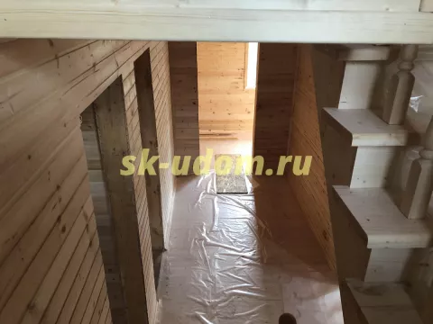Строительство каркасного дома для постоянного проживания в посёлке Свердловский Щелковского района