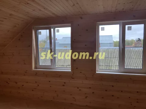Строительство каркасного дома для постоянного проживания в посёлке Свердловский Щелковского района