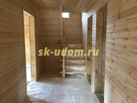 Строительство каркасного дома для постоянного проживания в посёлке Свердловский Щелковского района