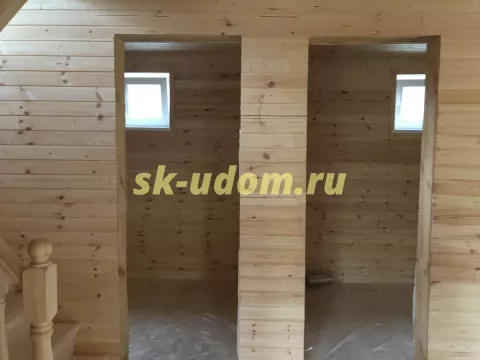 Строительство каркасного дома для постоянного проживания в посёлке Свердловский Щелковского района