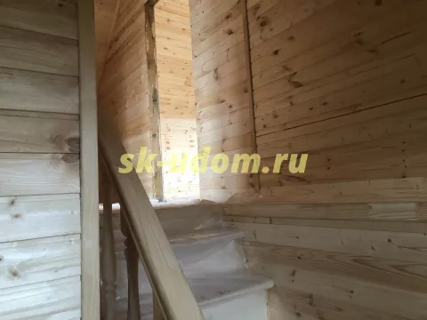 Строительство каркасного дома для постоянного проживания в посёлке Свердловский Щелковского района