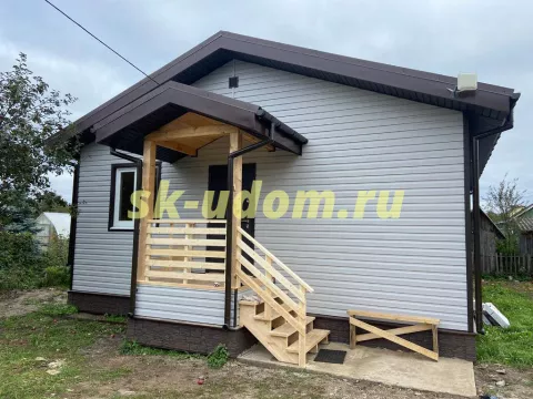 Строительство каркасного дома в СНТ Текстильщик-1 Орехово-Зуевского района Московской области