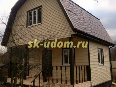 Строительство каркасного дома в СНТ Текстильщик-4 Орехово-Зуевского района Московской области