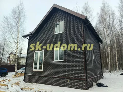 Строительство каркасного дома в д. Телешово Дмитровского района Московской области