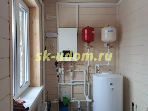 Строительство каркасного дома в д. Телешово Дмитровского района Московской области