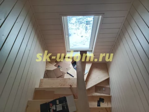 Строительство каркасного дома в д. Телешово Дмитровского района Московской области