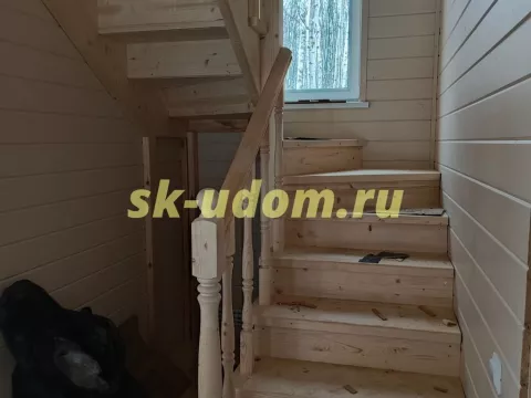 Строительство каркасного дома в д. Телешово Дмитровского района Московской области