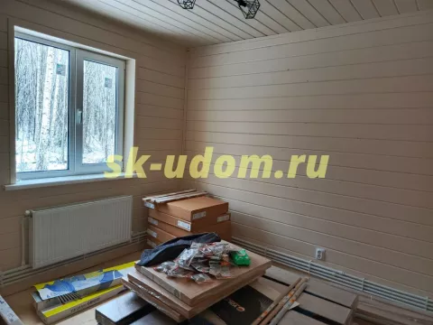 Строительство каркасного дома в д. Телешово Дмитровского района Московской области