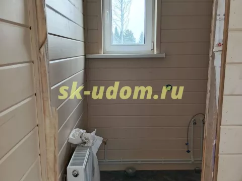 Строительство каркасного дома в д. Телешово Дмитровского района Московской области