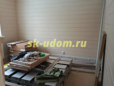 Строительство каркасного дома в д. Телешово Дмитровского района Московской области