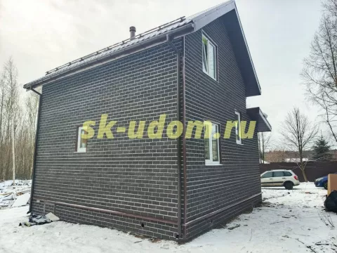 Строительство каркасного дома в д. Телешово Дмитровского района Московской области