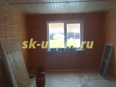 Строительство каркасного дома в ДНП Улыбка-1 Заокского района Тульской области 
