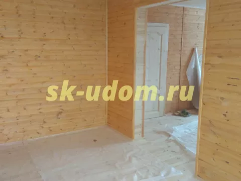 Строительство каркасного дома в ДНП Улыбка-1 Заокского района Тульской области 