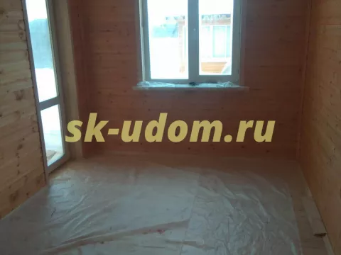 Строительство каркасного дома в ДНП Улыбка-1 Заокского района Тульской области 