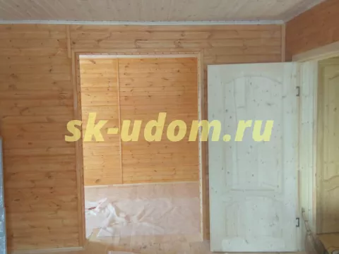 Строительство каркасного дома в ДНП Улыбка-1 Заокского района Тульской области 