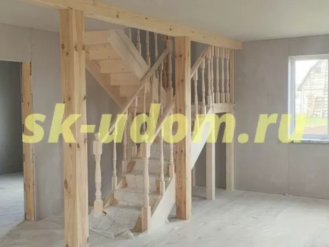 Строительство каркасного дома в д. Улыбышево Владимирской области