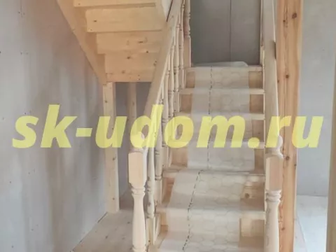 Строительство каркасного дома в д. Улыбышево Владимирской области