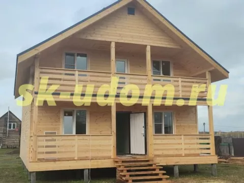 Строительство каркасного дома в д. Улыбышево Владимирской области