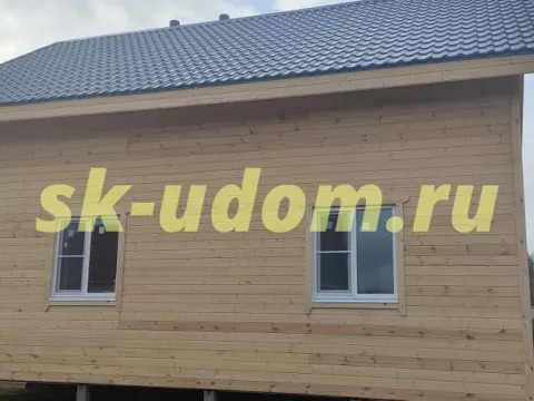 Строительство каркасного дома в д. Улыбышево Владимирской области