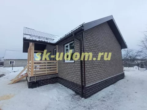 Строительство каркасного дома в д. Юрино Собинского района Владимирской области